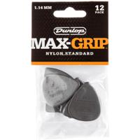 Dunlop 449P114 Max-Grip Nylon Standard Pick 1.14 mm plectrum set 12 stuks