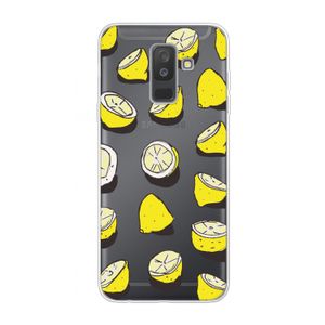 When Life Gives You Lemons...: Samsung Galaxy A6 Plus (2018) Transparant Hoesje
