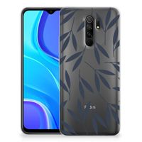 Xiaomi Redmi 9 TPU Case Leaves Blue