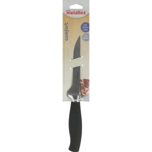 Metaltex comfort vleesmes 28 cm zwart/rvs