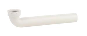Kirchhoff Kunststof uitlaatbocht, wit, 1 1/2"ER x 235 mm x 40 mm - 98837448
