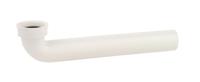 Kirchhoff Kunststof uitlaatbocht, wit, 1 1/2"ER x 235 mm x 40 mm - 98837448