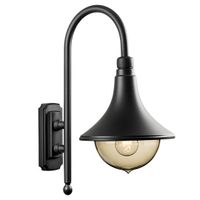 SG Cornet LED Buitenlamp E27 zwart IP44 614500