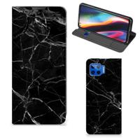 Motorola Moto G 5G Plus | Standcase | Marmer Zwart - Origineel Cadeau Vader