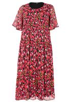 Yoek Jurk lang WILDCAT | Roze | Maat 42/44