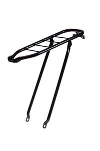 Steco Achterdrager 28 inch aldo 50cm glans zwart 6mm