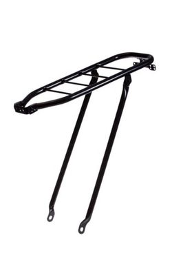 Steco Achterdrager 28 inch aldo 50cm glans zwart 6mm