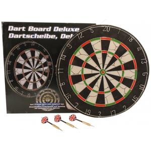 Dartbord - sisal - inclusief dartpijlen set - 45 cm