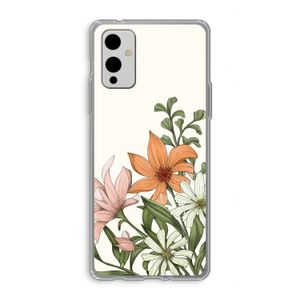Floral bouquet: OnePlus 9 Transparant Hoesje
