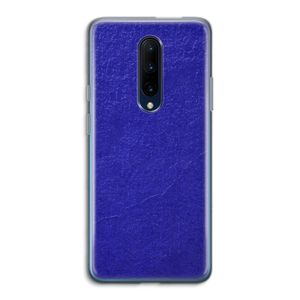 Majorelle Blue: OnePlus 7 Pro Transparant Hoesje