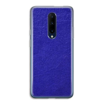 Majorelle Blue: OnePlus 7 Pro Transparant Hoesje