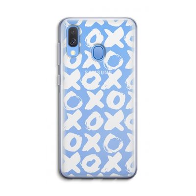 XOXO: Samsung Galaxy A40 Transparant Hoesje