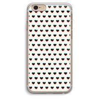 Hartjes: iPhone 6 Plus / 6S Plus Transparant Hoesje