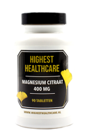 Highest Healthcare Magnesium Citraat 400mg Tabletten - thumbnail