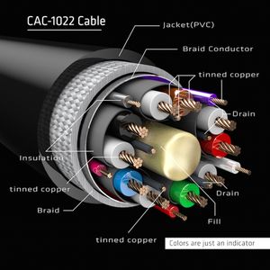 CLUB3D CAC-1022 kabeladapter/verloopstukje Displayport 1.4 Zwart