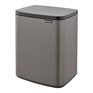 Brabantia Bo Afvalemmer 12 L - Platinum