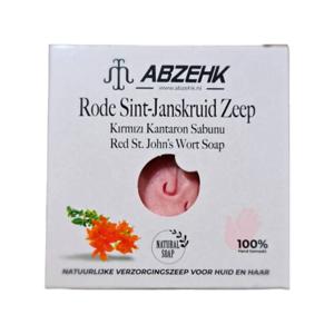 Abzehk Rode Sint-Janskruid Zeep | Kirmizi Kantaron Sabunu
