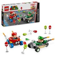 LEGO Super Mario 72034 Mario Kart - Baby Mario contro Baby Luigi - Regalo Nintendo