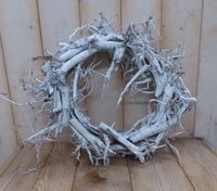 Deco Wortelkrans Wit 30-50 cm - Warentuin mix