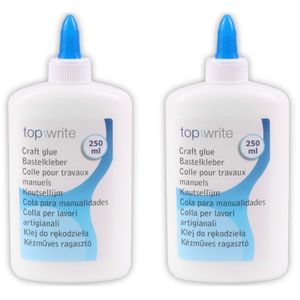 2x Lijm voor papier/karton 250 ml