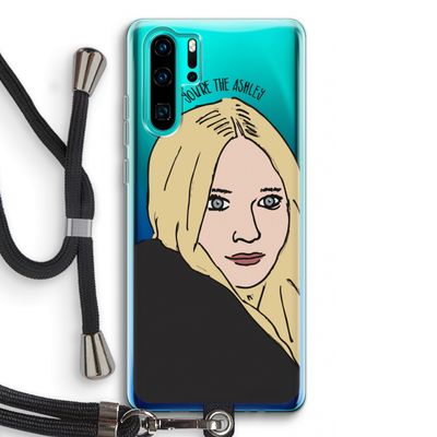 Ashley: Huawei P30 Pro Transparant Hoesje met koord