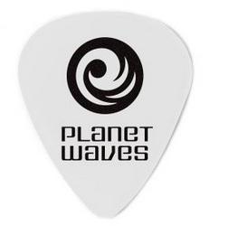 D&apos;Addario 1CWH2-10 celluloid plectra white 10 pack light