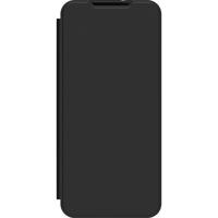 Custodia protettiva a portafoglio con cerniera progettata per Samsung Galaxy A05s, nera