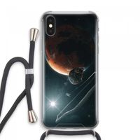 Mars Renaissance: iPhone XS Max Transparant Hoesje met koord