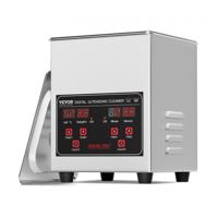 VEVOR 1.3L Ultrasone reiniger 50W Reinigingsmachine Timer Mand en verwarming 40 kHz