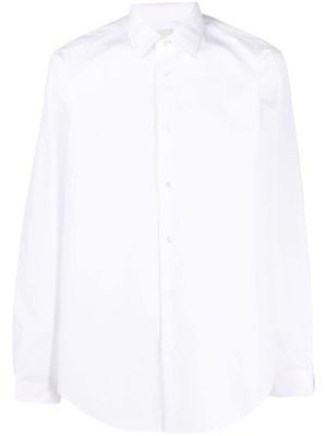 Paul Smith chemise en coton à boutonnière - Blanc