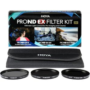 Hoya PRO ND EX Filter Kit Neutrale-opaciteitsfilter voor camera's 7,7 cm