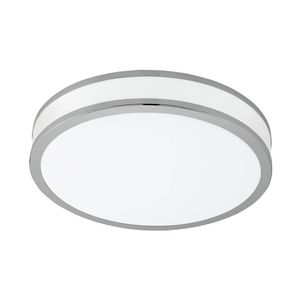 EGLO Palermo 2 plafondverlichting Chroom, Wit Niet-verwisselbare lamp(en) LED