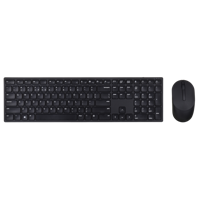 DELL KM5221W toetsenbord RF Draadloos QWERTY US International Zwart