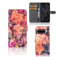 Google Pixel 8 Pro Hoesje Bosje Bloemen | Portemonnee hoesje