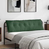 VidaXL Rugkussen jungle groen 160 x 50 cm cordstof