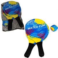 Summertime Water Fun Soft Beach Ball Set Blauw/Geel - thumbnail