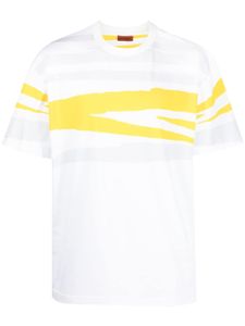 Missoni t-shirt en coton à imprimé graphique - Jaune