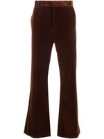 Palm Angels pantalon de costume en velours - Marron