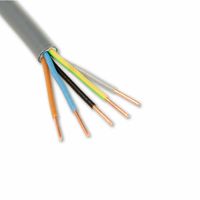 Ymvk kabel 5 x 6 mm voor boven de grond 100 meter DCA installatiekabel Waskonig Walter