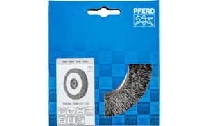 PFERD POS RBU 12528/14,0 ST 0,30 spaakwiel & wielborstel 12,5 cm