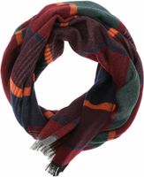 Casa Moda Sjaal Rood Groen Ruit - thumbnail