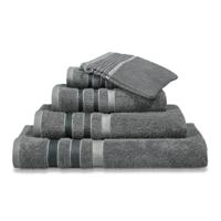 Vandyck Vandyck Prestige Lines Mole Grey Gastendoekje 40x60