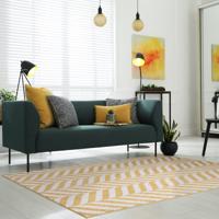 Easy Living - Vloerkleed Muse Yellow Chevron Rug MU08 -
