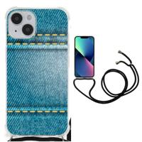iPhone 14 Anti Shock Bumper Case Jeans