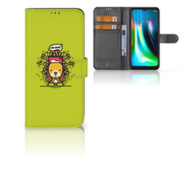 Motorola Moto G9 Play | E7 Plus Leuk Hoesje Doggy Biscuit - thumbnail