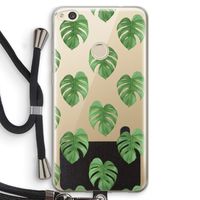 Monstera leaves: Huawei Ascend P8 Lite (2017) Transparant Hoesje met koord