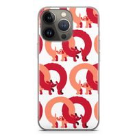 Dogs: iPhone 13 Pro Transparant Hoesje