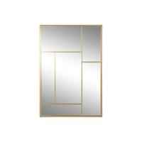 Wandspiegel Home ESPRIT Gouden 60 x 2 x 90 cm