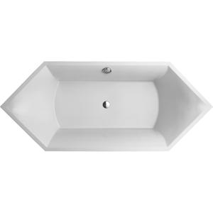 Villeroy & Boch Squaro bad quaryl zeshoekig met poten 190x80x50cm wit UBQ190SQR6V-01