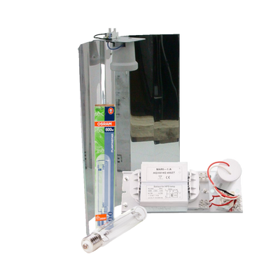 Osram Mari + Spiegelkap + Osram Plantastar 600 Watt